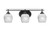 Toltec Lighting - 2613-MB-4811 - Three Light Bath Bar - Odyssey - Matte Black