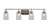Toltec Lighting - 2614-BN-3002 - Four Light Bath Bar - Odyssey - Brushed Nickel
