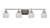 Toltec Lighting - 2614-BN-4100 - Four Light Bath Bar - Odyssey - Brushed Nickel
