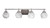 Toltec Lighting - 2614-BN-4109 - Four Light Bath Bar - Odyssey - Brushed Nickel