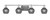 Toltec Lighting - 2614-BN-4622 - Four Light Bath Bar - Odyssey - Brushed Nickel