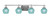 Toltec Lighting - 2614-BN-4625 - Four Light Bath Bar - Odyssey - Brushed Nickel