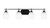 Toltec Lighting - 2614-MB-4021 - Four Light Bath Bar - Odyssey - Matte Black