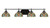Toltec Lighting - 2614-MB-9905 - Four Light Bath Bar - Odyssey - Matte Black