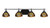 Toltec Lighting - 2614-MB-9945 - Four Light Bath Bar - Odyssey - Matte Black