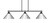 Toltec Lighting - 2633-MB-420-CH - Three Light Bar - Odyssey - Matte Black