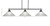 Odyssey Three Light Island Pendant (2633-MB-711)