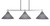 Toltec Lighting - 2636-BN-4002 - Three Light Island Pendant - Odyssey - Brushed Nickel