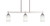 Toltec Lighting - 2636-BN-4061 - Three Light Island Pendant - Odyssey - Brushed Nickel