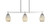 Toltec Lighting - 2636-BN-5054 - Three Light Island Pendant - Odyssey - Brushed Nickel