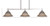 Odyssey Three Light Island Pendant (2636-BN-603)