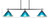 Odyssey Three Light Island Pendant (2636-MB-438)