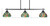 Odyssey Three Light Island Pendant (2636-MB-9905)