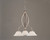 Toltec Lighting - 263-BN-510 - Three Light Chandelier - Bow - Brushed Nickel