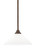 Toltec Lighting - 26-BRZ-318 - One Light Pendant - Any - Bronze