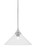 Toltec Lighting - 26-CH-308 - One Light Pendant - Any - Chrome