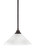 Toltec Lighting - 26-DG-2161 - One Light Pendant - Any - Dark Granite