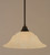 Toltec Lighting - 26-DG-53813 - One Light Pendant - Any - Dark Granite