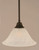 Toltec Lighting - 26-DG-5731 - One Light Pendant - Stem - Dark Granite