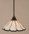 Toltec Lighting - 26-DG-912 - One Light Pendant - Any - Dark Granite