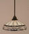 Toltec Lighting - 26-DG-948 - One Light Pendant - Any - Dark Granite