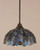 Toltec Lighting - 26-DG-995 - One Light Pendant - Any - Dark Granite