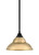 Toltec Lighting - 26-MB-428-NAB - One Light Pendant - Any - Matte Black