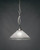 Toltec Lighting - 271-BN-711 - One Light Pendant - Bow - Brushed Nickel