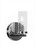 Toltec Lighting - 2811-CH-800B - One Light Wall Sconce - Trinity - Chrome
