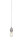 Toltec Lighting - 282-AS-LED18C - LED Mini Pendant - Vintage - Aged Silver