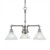 Toltec Lighting - 283-AS-7145 - Three Light Chandelier - Vintage - Aged Silver