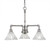 Toltec Lighting - 283-AS-7195 - Three Light Chandelier - Vintage - Aged Silver