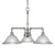 Toltec Lighting - 283-AS-731 - Three Light Chandelier - Vintage - Aged Silver
