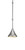 Toltec Lighting - 284-AS-410 - One Light Mini Pendant - Vintage - Aged Silver