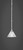Toltec Lighting - 284-AS-7195 - One Light Mini Pendant - Vintage - Aged Silver