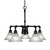 Toltec Lighting - 285-DG-751 - Five Light Chandelier - Vintage - Dark Granite