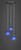 Toltec Lighting - 28-BN-4155 - Three Light Cluster Pendalier - Europa - Brushed Nickel