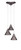 Toltec Lighting - 28-BN-421 - Three Light Cluster Pendalier - Europa - Brushed Nickel