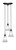 Toltec Lighting - 28-DG-721 - Three Light Cluster Pendalier - Europa - Dark Granite