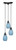 Toltec Lighting - 28-MB-5055 - Three Light Cluster Pendalier - Europa - Matte Black