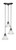 Toltec Lighting - 28-MB-7195 - Three Light Mini Pendant - Europa - Matte Black
