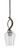 Toltec Lighting - 2901-GPDW-210 - One Light Mini Pendant - Monterey - Graphite & Painted Distressed Wood-look Metal