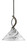 Toltec Lighting - 2901-GPDW-2129 - One Light Mini Pendant - Monterey - Graphite & Painted Distressed Wood-look Metal