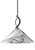 Toltec Lighting - 2901-GPDW-2169 - One Light Mini Pendant - Monterey - Graphite & Painted Distressed Wood-look Metal