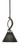 Toltec Lighting - 2901-GPDW-4059 - One Light Mini Pendant - Monterey - Graphite & Painted Distressed Wood-look Metal