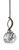 Toltec Lighting - 2901-GPDW-4109 - One Light Mini Pendant - Monterey - Graphite & Painted Distressed Wood-look Metal