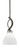 Toltec Lighting - 2901-GPDW-4761 - One Light Mini Pendant - Monterey - Graphite & Painted Distressed Wood-look Metal