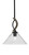 Toltec Lighting - 2901-MBDW-2122 - One Light Mini Pendant - Monterey - Matte Black & Painted Distressed Wood-look Metal