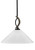 Toltec Lighting - 2901-MBDW-2161 - One Light Mini Pendant - Monterey - Matte Black & Painted Distressed Wood-look Metal