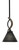 Toltec Lighting - 2901-MBDW-4059 - One Light Mini Pendant - Monterey - Matte Black & Painted Distressed Wood-look Metal